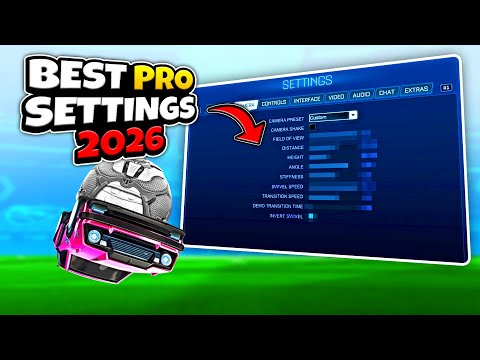 THE BEST SETTINGS FOR ROCKET LEAGUE 2026 | These Settings Helped Me Go PRO!