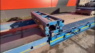 Nooteboom EURO-48-03 STEERED AXLES / EXTENDABLE / HYDRAULIC SUSPENSION low bed semi-trailer for sale image 4 Nooteboom EURO-48-03 STEERED AXLES / EXTENDABLE / HYDRAULIC SUSPENSION low bed semi-trailer image 4