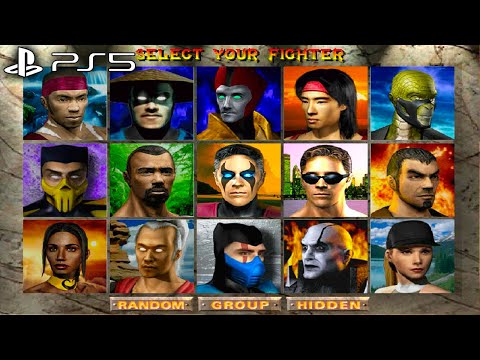 Mortal Kombat 4 Gameplay All Characters (Legacy Kollection)