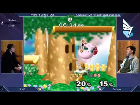 MMOM Bi-Monthly 10 SSBM - Crush (Fox) vs. dudutsai (Jigglypuff) - Melee WSF