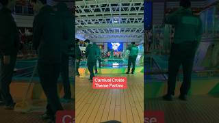 Theme parties aboard Carnival Cruise! #cruise #cruiseship #cruising #carnivalcruise