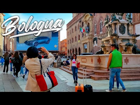 SPRING BOLOGNA. Italy - 4k Walking Tour around the City - Travel Guide. trends, moda #Italy