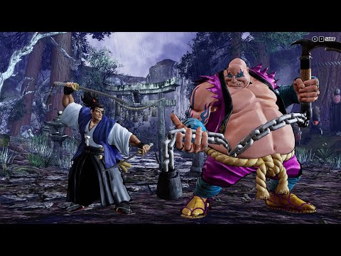 SAMURAI SHODOWN: Jubei vs EarthQuake (Hardest CPU)