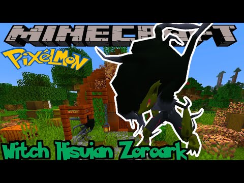 HOW TO FIND WITCH HISUIAN ZOROARK IN PIXELMON REFORGED - MINECRAFT GUIDE - VERSION 9.1.9
