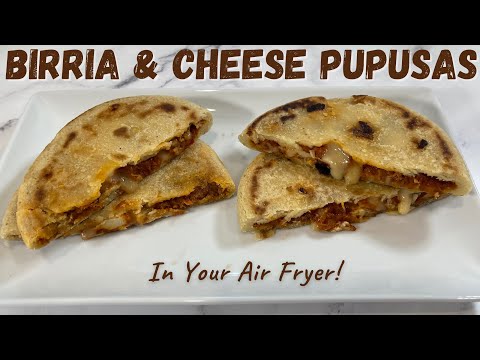 Air Fryer Birria and Cheese Pupusas | Costco | Pupusas | Birria and Cheese | Air Fryer Recipes |