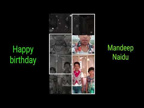 Happy Birthday Mani deep Naidu