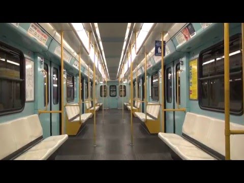 Milano地下鉄3号線「Meneghino」Affori Centro駅入線～発車・8000系1駅間乗車（Affori Centro→Dergano）