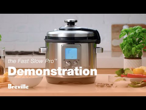 The Fast Slow Pro™ | Slow cook and pressure cook in one appliance | Breville AU