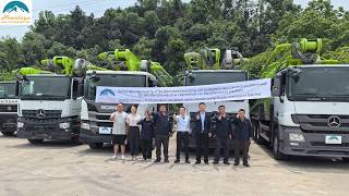 Bomba de bet&atilde;o Sany  X-6RZ  NEW 56m X-6RZ Euro 5 no chassi Mercedes-Benz Arocs 4143 novo | Imagem 4 - Machineryline