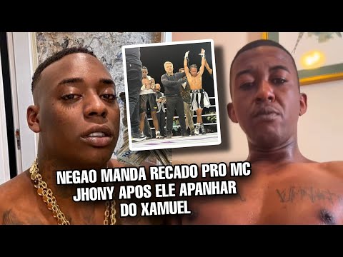 MC NEGAO ORIGINAL manda recado pro MC JHONY apos ele perder pro XAMUEL..