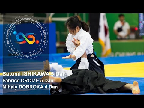 Demonstration of Experts in Aikido - Satomi Ishikawa at World Martial Arts Masterships in Korea