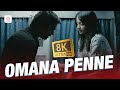 Omana Penne 8K 4K Video Song Vinnaithaandi Varuvaayaa A R Rahman STR Trisha