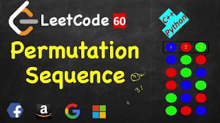 Download the video "Permutation Sequence | LeetCode 60 | C++, Python"