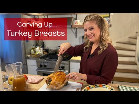 How to Carve Turkey Breasts – It's Easy AF!