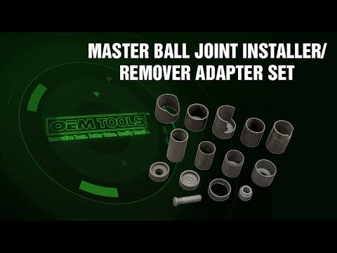OEMTOOLS 27310 Master Ball Joint Installer Remover Adapter Set