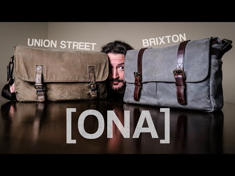Camera Messenger Bag review - ONA Union Street Messenger Bag and ONA Brixton Messenger Bag