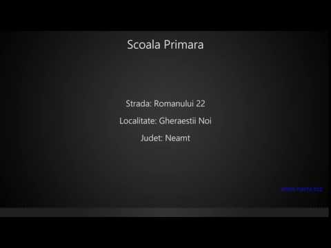 Scoala Primara Gheraestii Noi