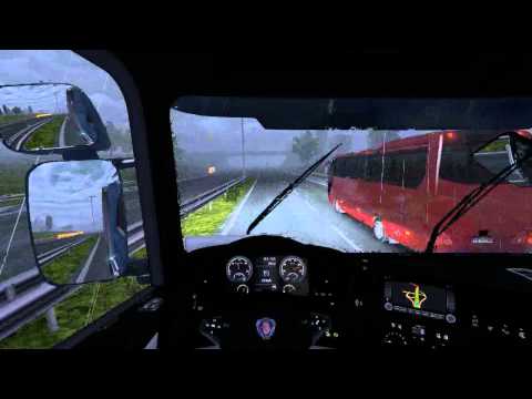 Euro Truck Simulator 2 Scania Dijon - Paris