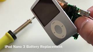 iPod Nano 3 batarya değişimi (battery replacement)