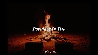 Populace In Two ~ From First to Last [Lyrics en Español]