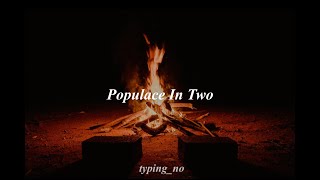 Populace In Two ~ From First to Last [Lyrics en Español]