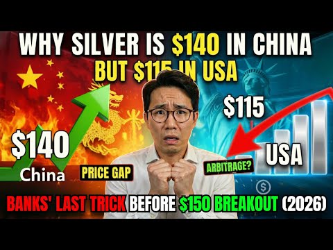 Why Silver Is $140 in China But $115 in USA.