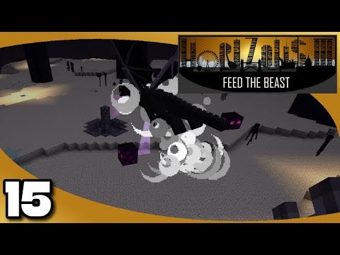 FTB Horizons 3 - Ep. 15: Defeating the Dragon!