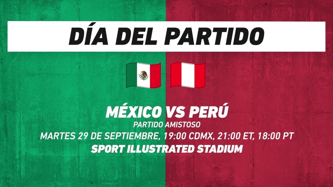 México vs Perú, frente a frente: Futbol