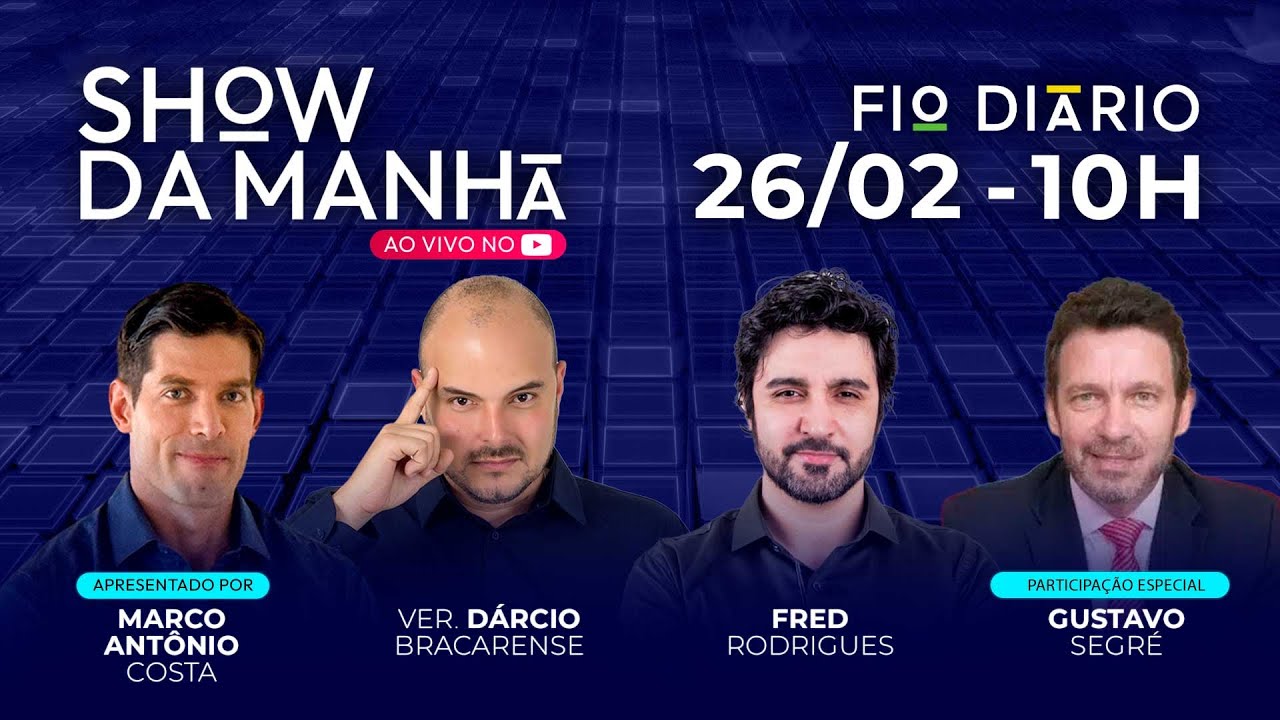 SHOW DA MANHÃ - BOMBA: ESQUERDA SE UNE A STF PARA VENCER AS ELEIÇÕES - 26/02/2026