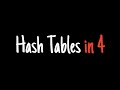 Hash Tabellen In 4 Minuten