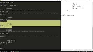 Oracle - 9.1.행 읽기 - Select 문의 기본 형식