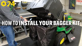 How to Install John Deere Bagger Kit BUC10284