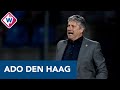 ADO-trainer Ruud Brood boos over penaltymoment: 'Overduidelijk een strafschop' - OMROEP WEST SPORT