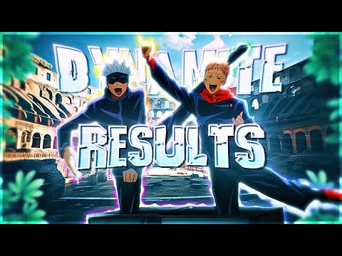 Dynamite - 5k Open Collab Results! [Edit/AMV] 4k