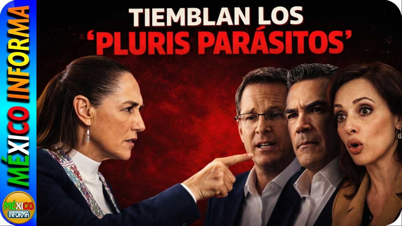 MENSAJE CONTUNDENTE DE LA PRESIDENTA. "TIEMBLAN LOS PLURIS PARÁSITOS" ASÍ ES LA REFORMA ELECTORAL.
