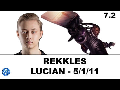 Rekkles - Lucian vs Varus - Patch 7.2