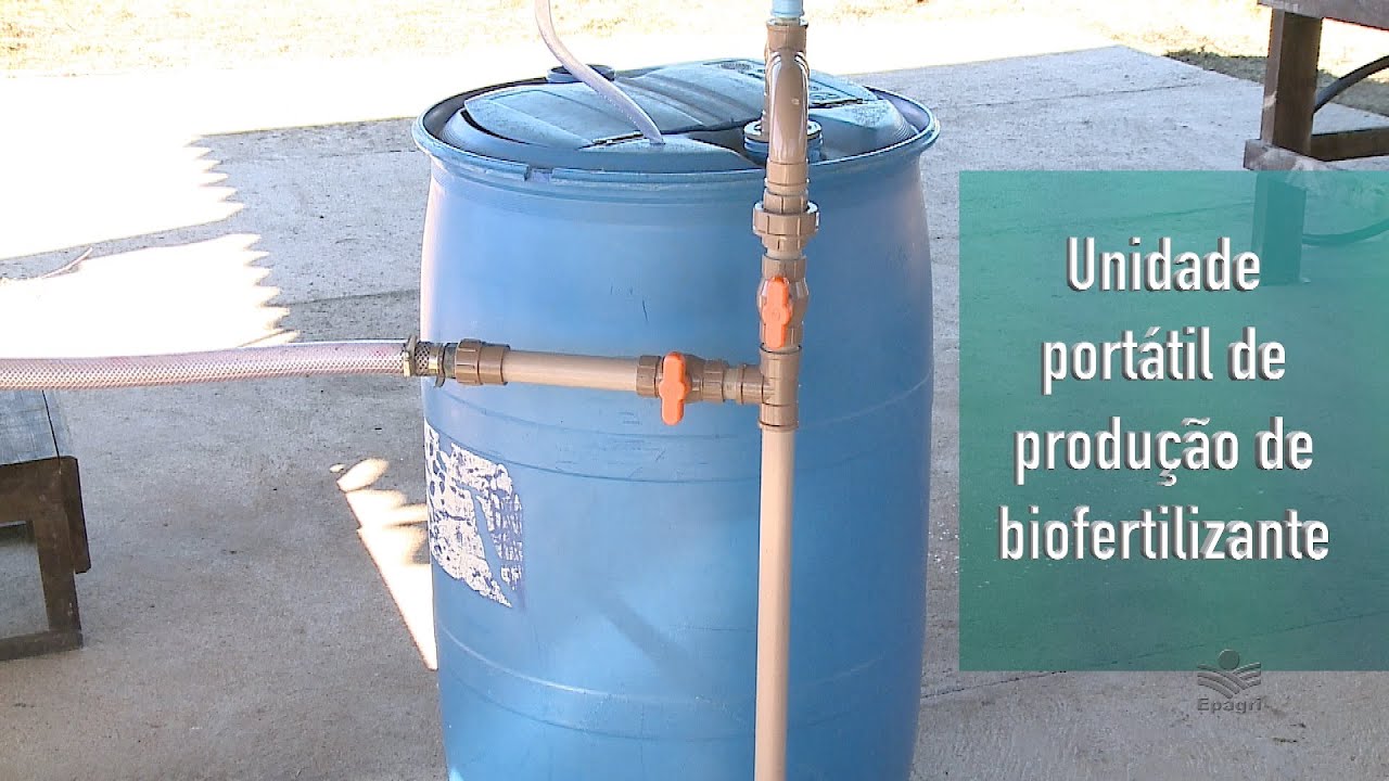 Biofertilizante: conheça um equipamento simples e econômico para fazer o seu próprio formulado