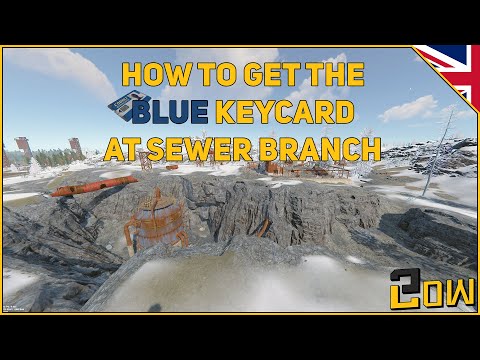 Rust | Sewer Branch How to get the Blue Keycard | Tutorial | Guide | Monument Puzzles | 2Low | 2025