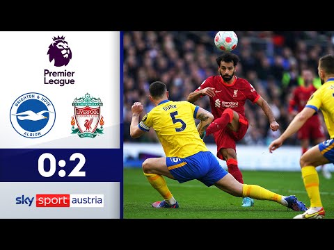 Liverpool hält Druck auf City hoch! | Brighton - FC Liverpool | Highlights - Premier League 21/22