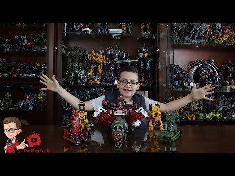 the Igen Techie unboxing Completing SS Devastator -Ayoi Mech Aka Studio Series transformers