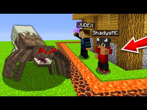 Mutant Edderkop vs SIKRESTE HUS I Minecraft!