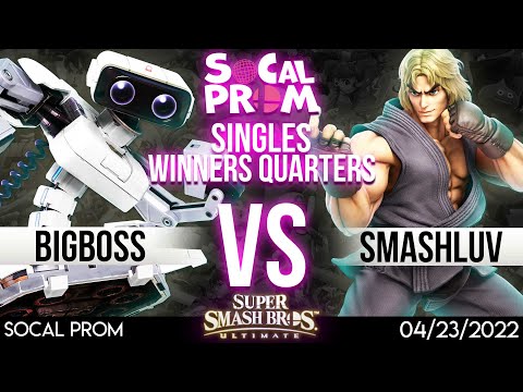 SoCal Prom Winners Quarters - BigBoss (ROB) vs SmashLuv (Ken) - SSBU Tournament