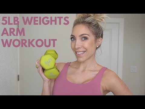 5LB WEIGHTS/ARM WORKOUT- 10 minutes at home workout