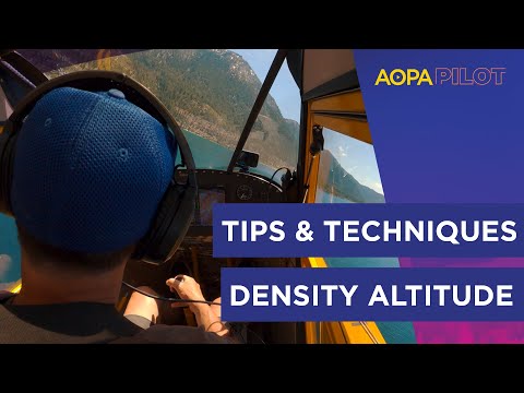 Density Altitude Flying