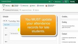 onCampus Attendance