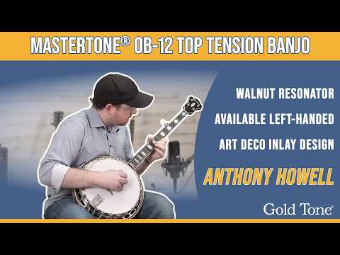 Gold Tone Mastertone® OB-12: Top Tension Left-handed Resonator Banjo image 17