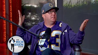 Vikings Die-Hard Fan Nick Swardson Predicts Minnesota's 2024 Record Will Be… | The Rich Eisen Show