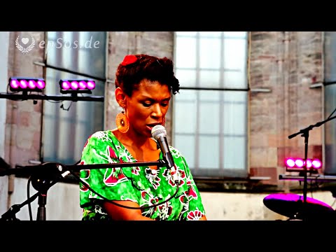Powerful African Woman singing Vocal Jazz Song