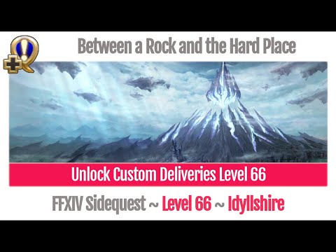 FFXIV Unlock Custom Deliveries Level 66 - Between a Rock and the Hard Place - Stormblood