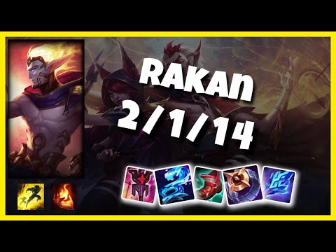Rakan vs Alistar KOREAN Challenger SUPPORT (2/1/14) Gameplay Replay - Patch 10.23